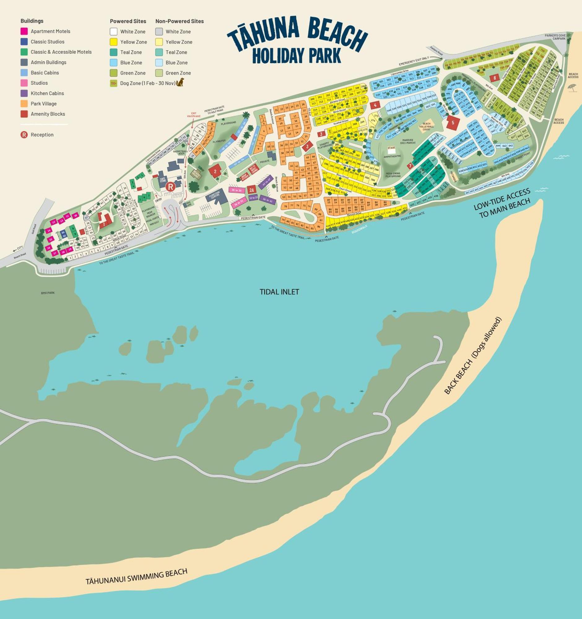 Holiday park Tahuna